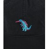 Riot Society Kaiju Embroidered Dad Hat - Black, One Size