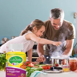 Probiótico Diario Culturelle Para Niños Con Fibra Vegetal
