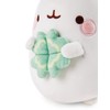 NICI Molang 48874 Cuddly Toy with Clover Leaf 16 cm