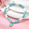 Hemasa Polymer Clay Column Beaded Stretch Bracelets Owl Charms For