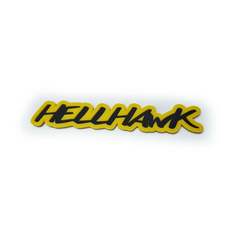 FMS Gear 1 HELLHAWK Emblem fits Door or Liftgate Jeep