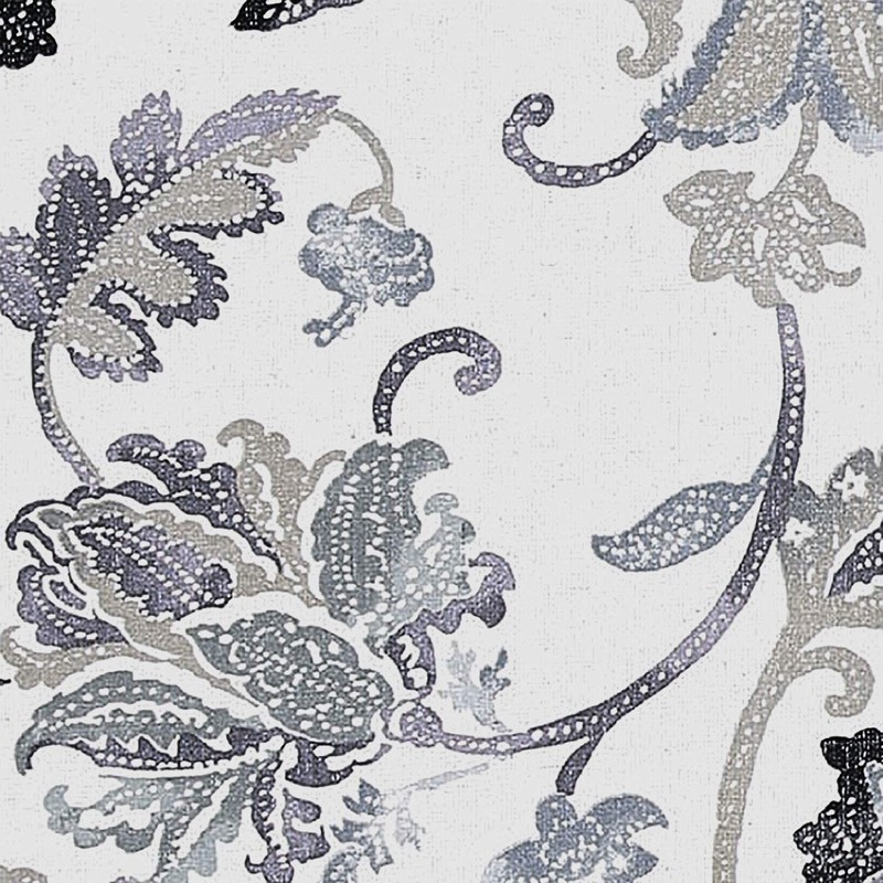 Eclipse Nina Rod Pocket Curtains for Bedroom, Single Panel, 52"