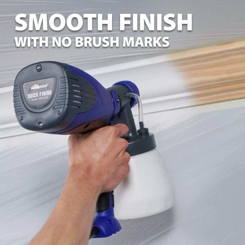 HomeRight 2412331 Quick Finish HVLP Paint Sprayer Power Painter, Spray