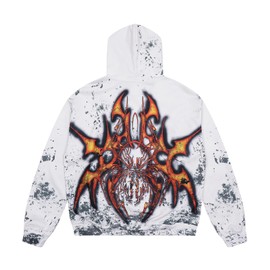 DONCARE Men Vintage Graphic Sweatshirts Washed Printing Pullover Hip hop Oversized Hoodies