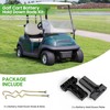 10L0L Golf Cart Battery Hold Down Rod and Plate for