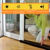 Entrance Door Draught Excluder Wall Stopper Insulating Prevent Dust and