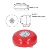 Fire Alarm Bell Electric Metal Round 6in 95db 220V Accessory