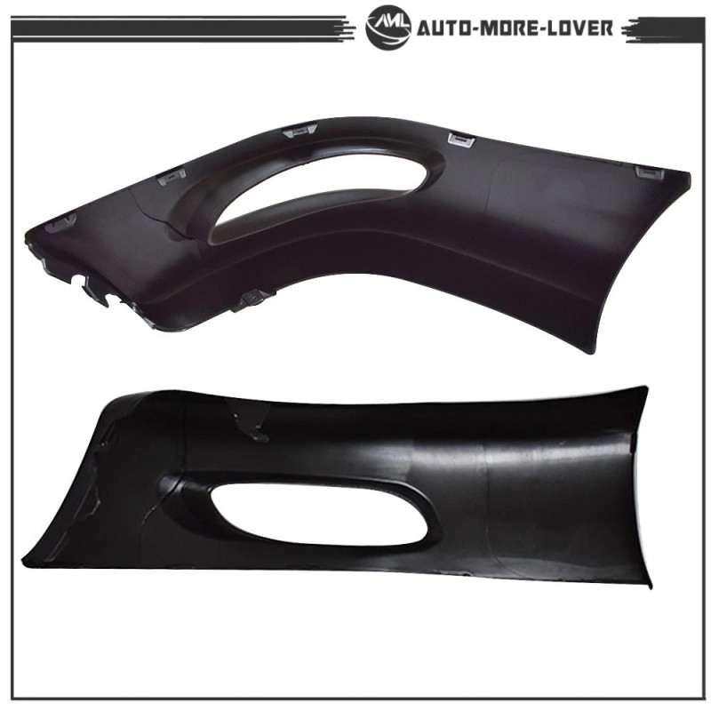 Silscvtt Spoiler Body Kit Front Bumper Lip Splitter Chin For