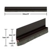 Door Draft Stopper Bottom Seal - 39" with Brush Rubber