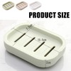 3PCS Moisture-Proof and Mold-Proof Soap Dishes Holder,Soaps Dish,Portable Shower Soap