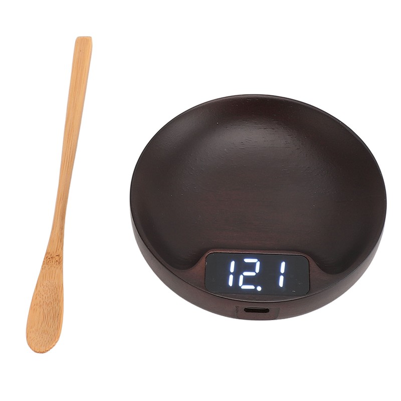 Tea Weighing Scale Wooden 0.1g Accuracy 0.1g to 100g Range