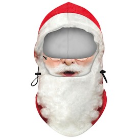 Christmas Printing Face Cover Balaclava Neck Gaiter Adjustable Face Scarf Balaclava for Man Woman