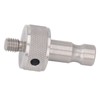 Prism Adapter Knurling Stainless Steel M8 Thread Survey Pole Adapter