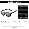 AZorb Kids Polarized Sunglasses TPEE Rubber Flexible Frame for Boys