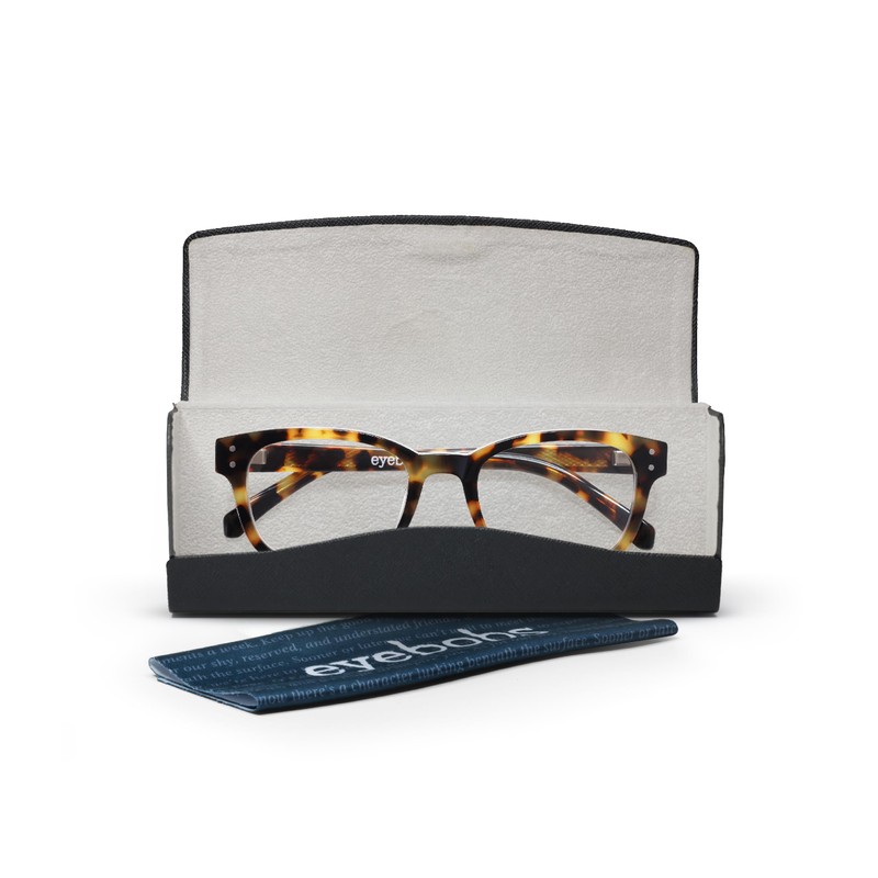eyebobs Biff Unisex Premium Readers, Tokyo Tortoise, 2.75 Magnification