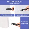 9PCS Hot Wire Foam Cutter Kit Styrofoam Knife Cutter Electric