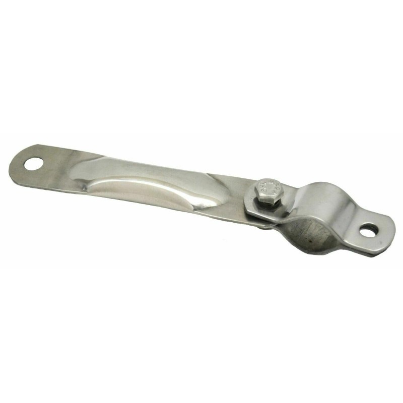 Grand General (GG) bracket mirror 4-3/4" long mounting clamp stainless
