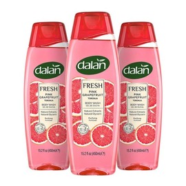 Dalan Fresh Body Wash Pink Grapefruit Scented Body Cleanser 450ml 3 Pieces / 달란 프레시 바디워시 핑크 그레이프푸르트 향좋은 바디클렌져 450ml 3개