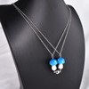 Friendship Magnetic Mushroom Necklaces BFF Christmas Gifts for Women Teen
