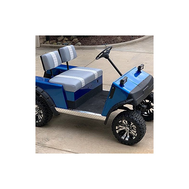 E-Z-GO Marathon "STAPLE ON" Golf Cart Seat Cover (2 Stripe)