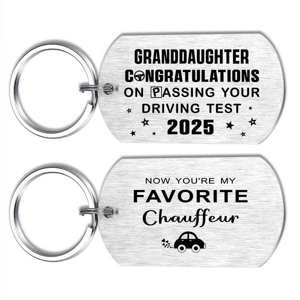 Alotozo Passed Driving Test Gift for Granddaughter - Drive Safe