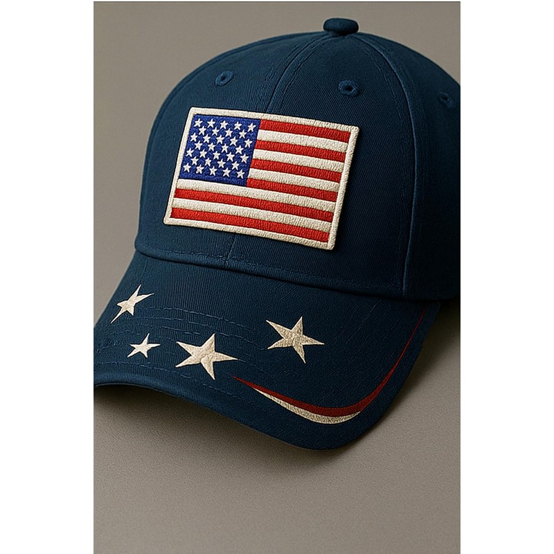 3.5x2.5 Inches American Flag Iron on Patch USA Flag Embroidered