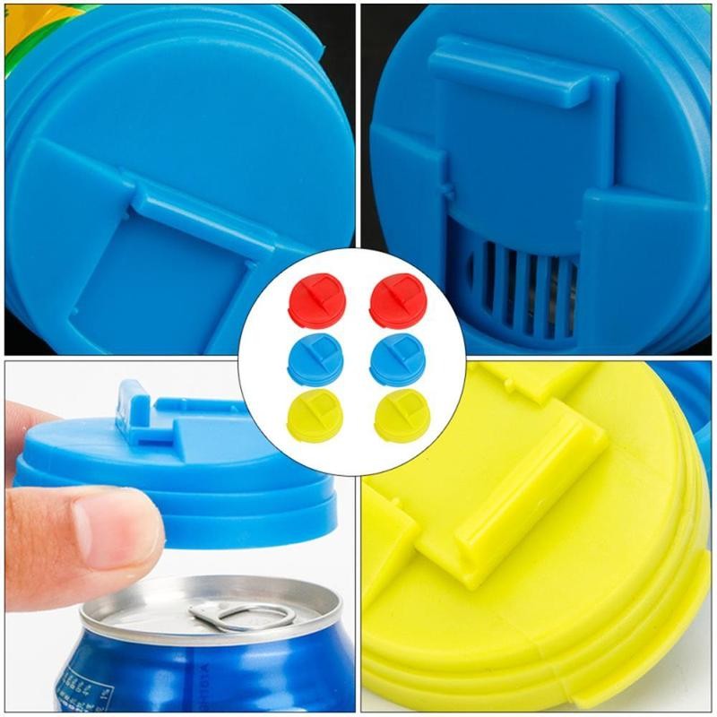 Reusable Plastic Can Lid, 2 Counts Leakproof Can Lid, Can