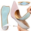 Orthotic 3/4 leather insoles for pumps/heels with arch support Slip-proof,