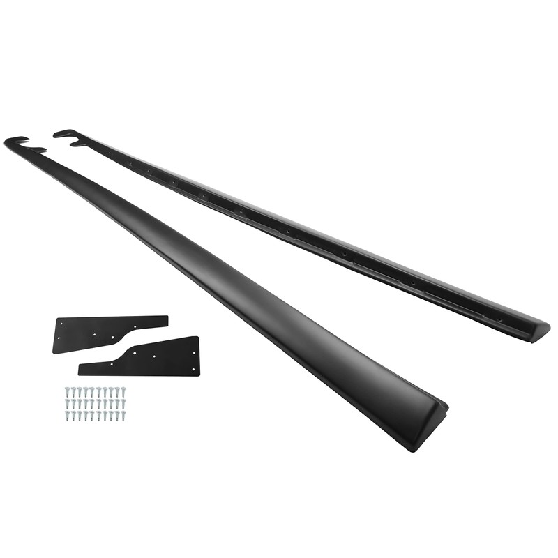 ALMULOO Side Skirts Compatible with 2005-2013 Corvette C6 Base Models