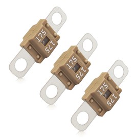 3PCS AMI/Midi Fuse, High Current 175A, for Cars, Buses, Trucks, Caravans, Construction Vehicles, Passenger Car, Electrocar Golf Cart, Motorhome