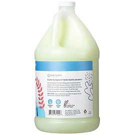 Ginger Lily Farms Botanicals Moisturizing Shampoo for All Hair Types, Island Tranquility, 100% Vegan & Cruelty-Free, Green Tea Lemongrass Scent, 1 Gal