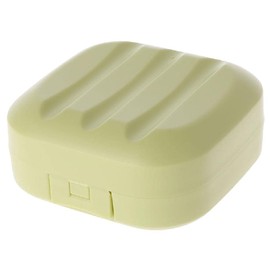 Youngy Soap Dish with Lid Plastic Soap Holder Portable Container Soap Saver Box for Case for Bathroom Shower Travel Outdoor Square soap case