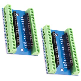 Nano Expansion Board RUIZHI Nano IO Shield V1.O Simple Expansion Board with Screw Terminals Compatible with Arduino