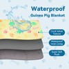 YUEPET 3 Pack Waterproof Guinea Pig Blankets Washable Small Animal
