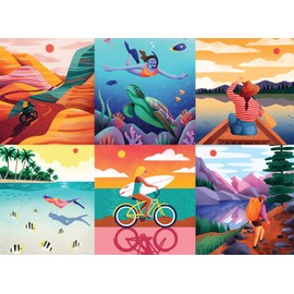 Buffalo Games - Wanderlust - 1000 Piece Jigsaw Puzzle
