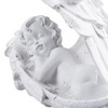 Relaxdays Grave Angel Sleeping Artificial Stone, Weather, Frost & UV