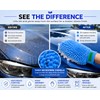 GreenThumb Co Microfibre Car Wash Mitt, Ultra Soft Scratch-Free Wash
