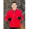 SATINIOR 2 Pair Unisex Winter Half Finger Gloves Knitted Fingerless