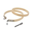 MANCHAP 20 Pack 8cm/3 Inch Embroidery Hoops, Adjustable Embroidery Rings,