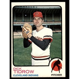 1973 Topps # 339 Dick Tidrow Cleveland Indians (Baseball Card) VG/EX Indians