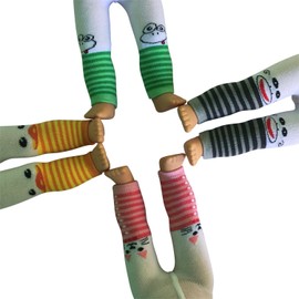 The New York Doll Collection Set of 4 Animal Printed leggings for Dolls - Leggings For 18 inch Dolls