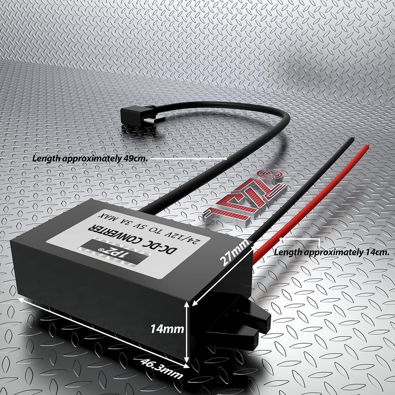 1PZ TYP-E18 3A 15W 5V DC-DC Buck USB Type-C Right