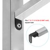 OTTFF 20 Pack Black Fence Mounting Bracket Fits 1" x