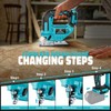 Cerycose Jigsaw Compatible With Makita 18V, Cordless jig saw tool