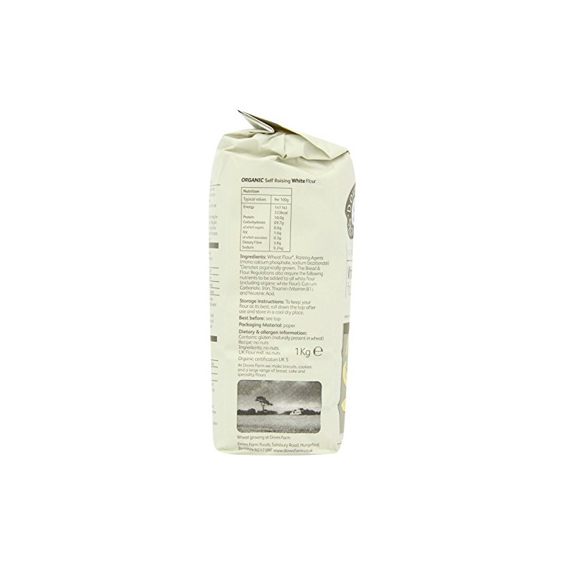 Doves Farm | White Self Raising Flour | 1 x