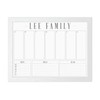 Large Weekly Planner, Weekly Schedule, Dry erase Calendar | Two