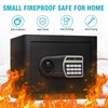 ToruKeep 1.6 Cuft Safe Box, Home Safes with Fireproof Waterproof