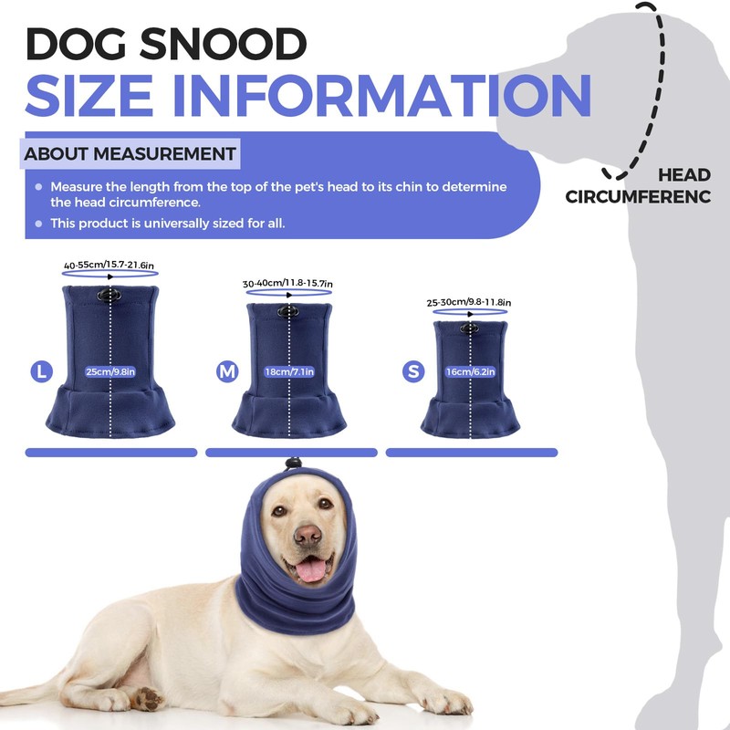 QBLEEV Ear Wraps for Dogs