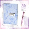 A5 Diary with Code Girls, Diary for Adults with Lock,