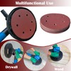 50 PCS 9 Inch 6 Hole 80 Grit Drywall Sanding